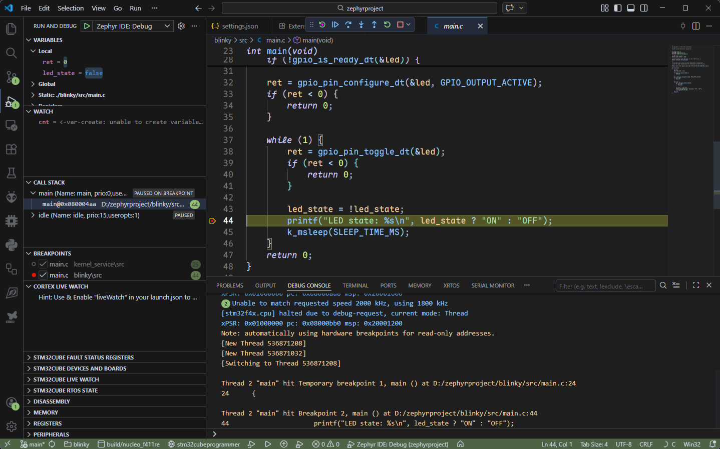 debug
